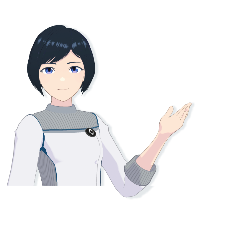 アイスター受付担当 ©AVITA